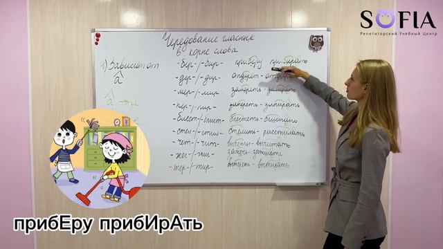 061. РУССКИЙ ЯЗЫК - Чередующиеся корни, правописание которых зависит от суффикса «А»