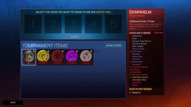 rocket league titanium white chromatic hollow (for pickapixel)
