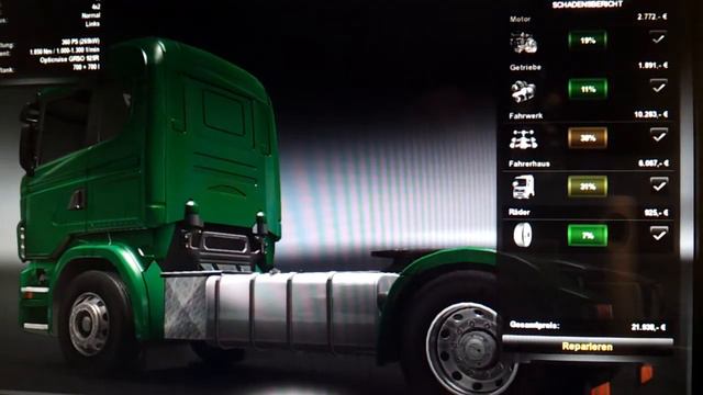 По городу Bern. Euro Truck Simulator 2. Взгляд с коляски. Vlog. Senden. Germany