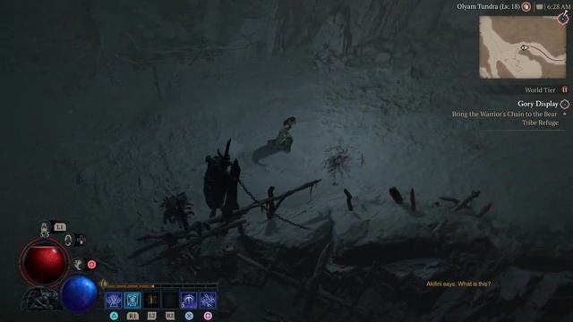 Diablo IV - Side Quest: Gory Display (Fractured Peaks)