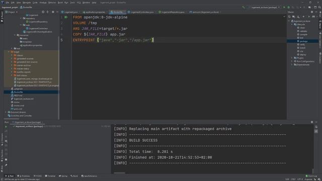 Conteneuriser son micro-service sous Architecture Microservices