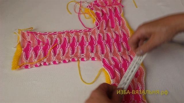 Панамка" КОРЗИНКА" с оборками. Как построить выкройку и вязать на машине. Секреты машинного вязания