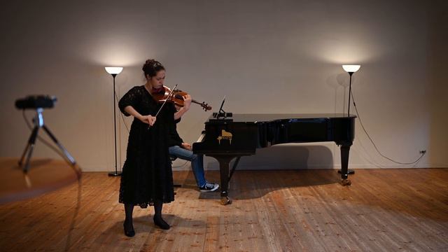 Anna Zaitseva. J. Sibelius Violin Concerto in d-moll, op.47 (1 mov)