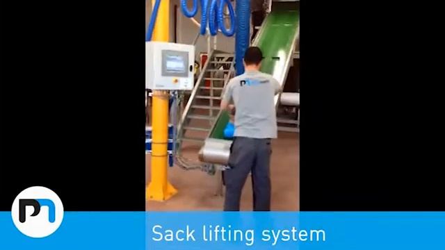 Vacuum tube lifter - Bag manipulator Manis® - Vacuum lifter | Palamatic Process Inc.