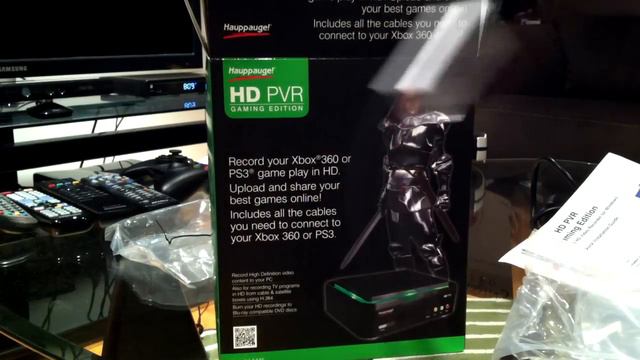 Unboxing: Hauppauge HD PVR - Gaming Edition | DanQ8000