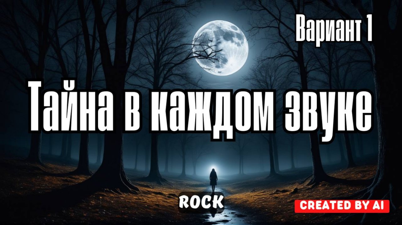 Тайна в каждом звуке (вариант 1) (создано нейросетью) - Rock