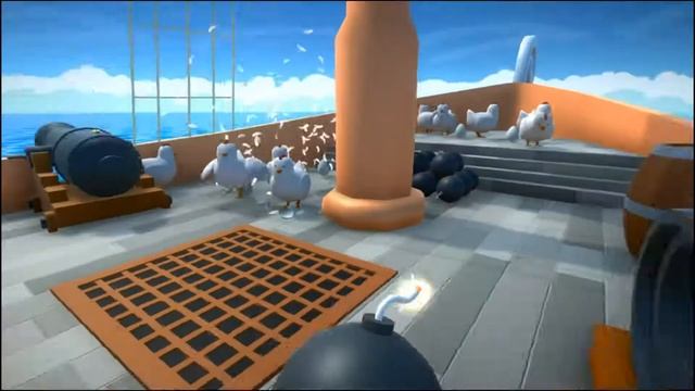 Blow the Hen Down - gameplay and funny moment