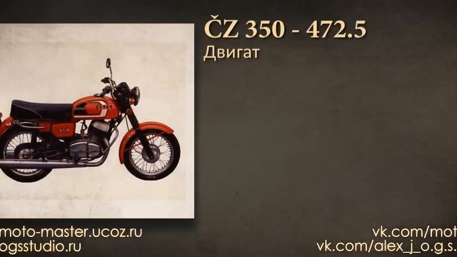 ИСТОРИЯ МОТОЦИКЛА ЧЕЗЕТ 350 472 CEZET CZ HISTORY