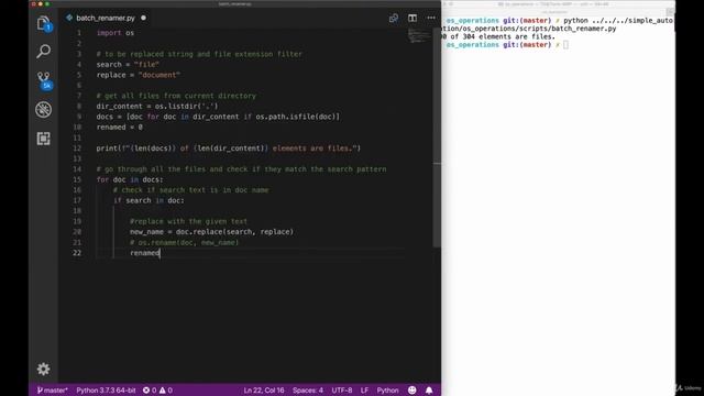 Bot Creation - Basic Python Batch Renamer Project