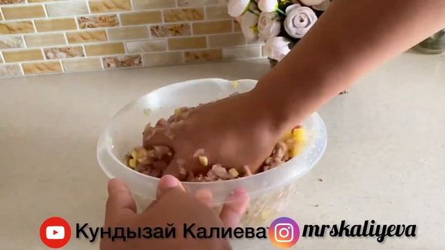 МЯСНОЙ ПИРОГ! Сочная начинка, песочное тесто. Қазақша рецепт