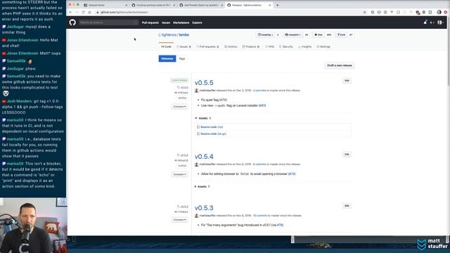 Testing and launching the alpha release  | Re-building Lambo in PHP | Matt Stauffer Livestream