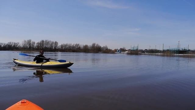 Новая  Усмань -  Боровое паводок река Усманка