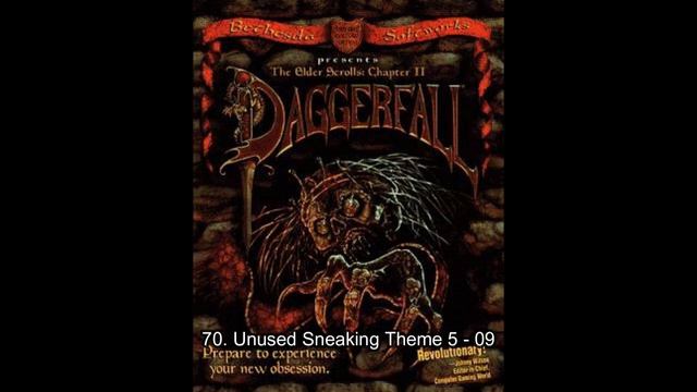 [OST] The Elder Scrolls II : Daggerfall (1996) - 70. Unused Sneaking Theme 5 - 09