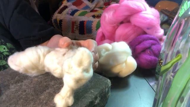 Live needle felt a dragon with Christina blackfeather