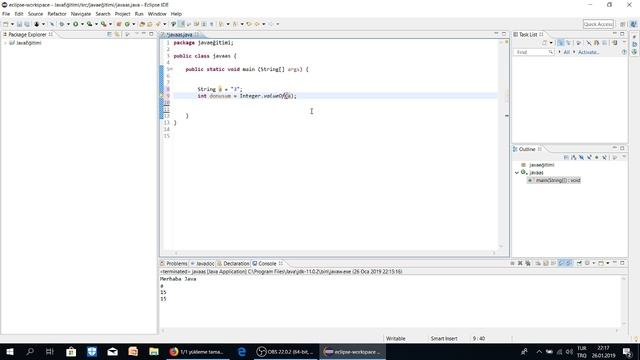 Var Anahtar Kelimesi Ve Type Casting - Java SE 10 Eğitim Serisi #6