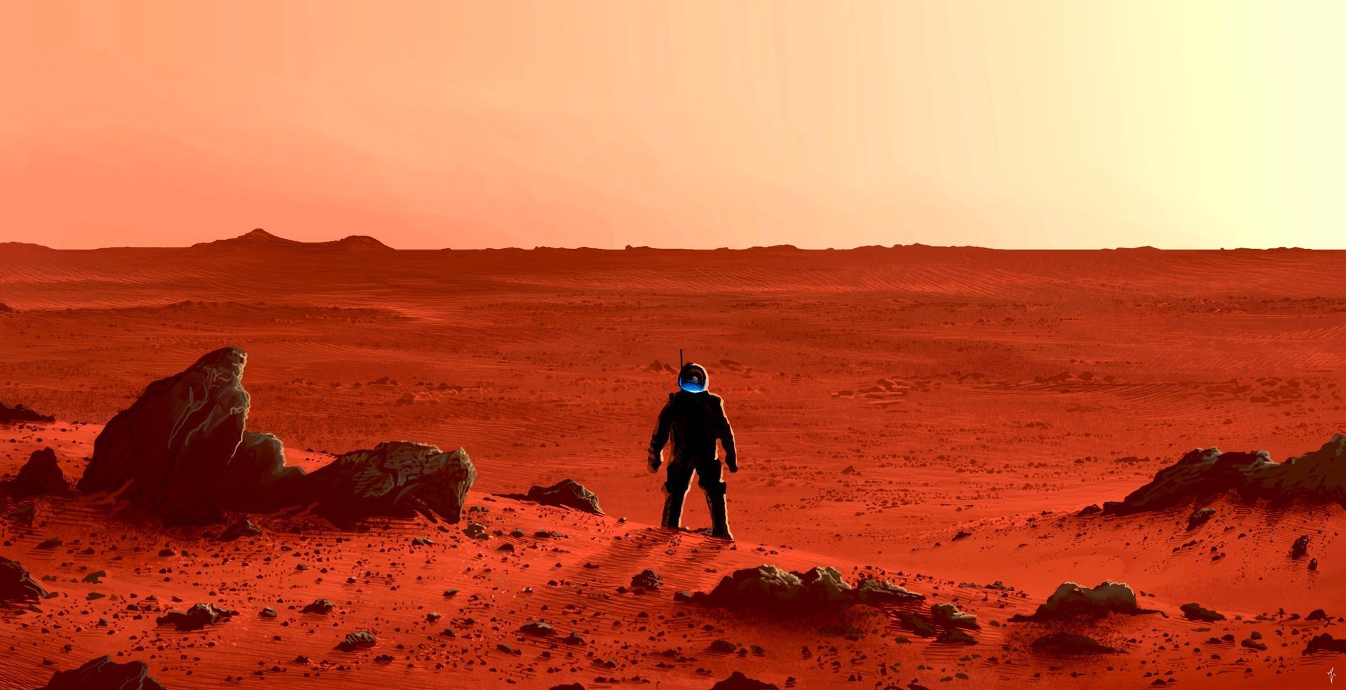 Марс через 100 лет,фантастика.