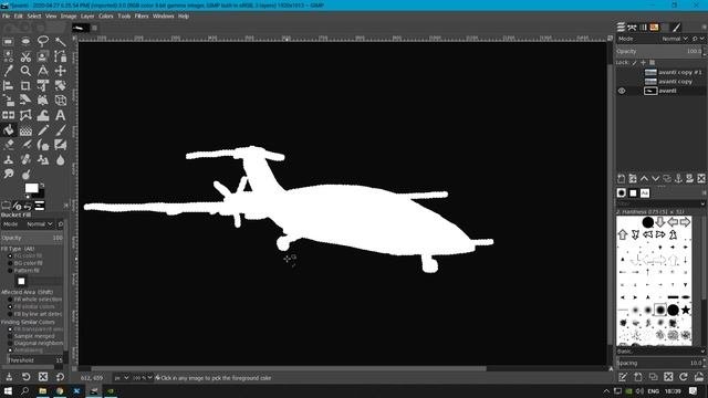 GIMP How to create depth of field effect