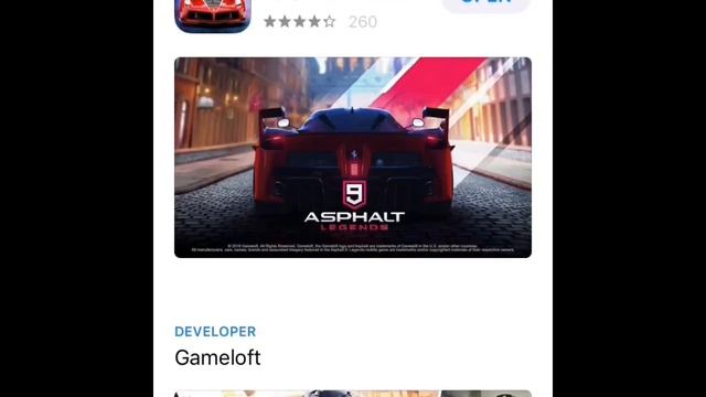 Где Скачать Asphalt 9 на iOS