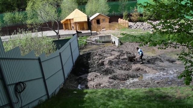 Устройство водоема. Переделка. Часть 5