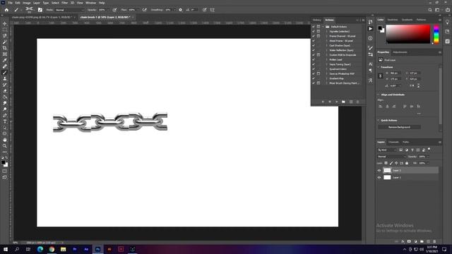 Custom Chain Brush | Adobe PhotoShop