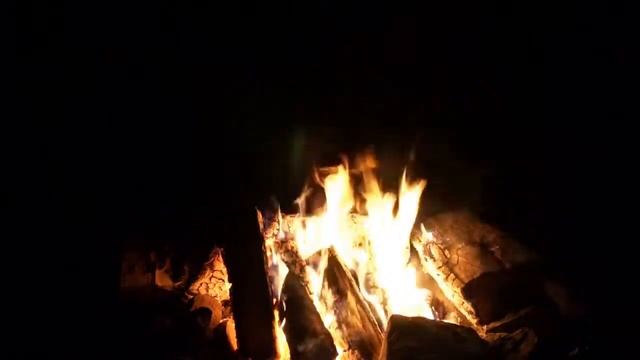 Emotional healing Subliminal messages with  crackling fire and crickets
