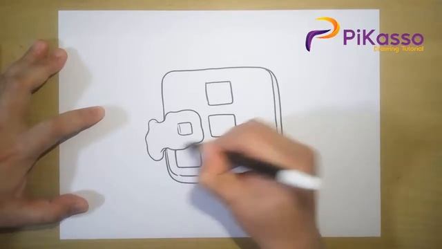 Waffles Easy Drawing Tutorial