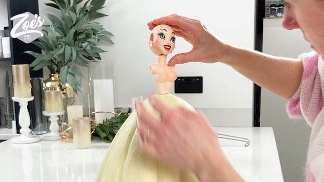 The Little Mermaid; Ariel in her Edible Cake Wedding Dress