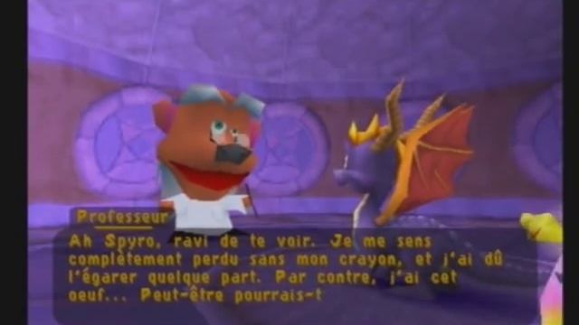 Spyro 2 : Gateway to Glimmer [PS1] - 5 ) Gulp et la toundra hivernale