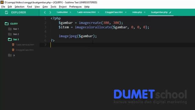 Membuat Gambar dengan PHP