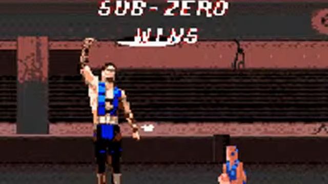 Mortal Kombat 3 - GameGear - Sub-Zero - Babality