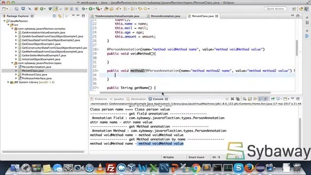 Tutoriel Java Réflexion : 45 - Gestion des annotations partie 7
