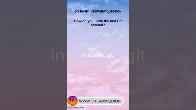Cracking the Git Interview: Must-Know Questions  codinginterview developerskills gitinterview