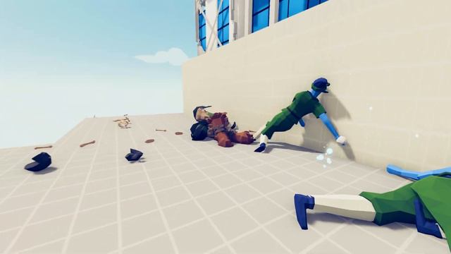 DEATH FALL FROM A SKYSCRAPER | TABS - Totally Accurate Battle Simulator