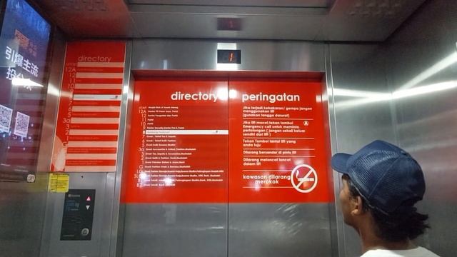 Sigma Distributed Inverter 1 Scenic Traction Elevator at Tanah Abang Block A, Jakarta
