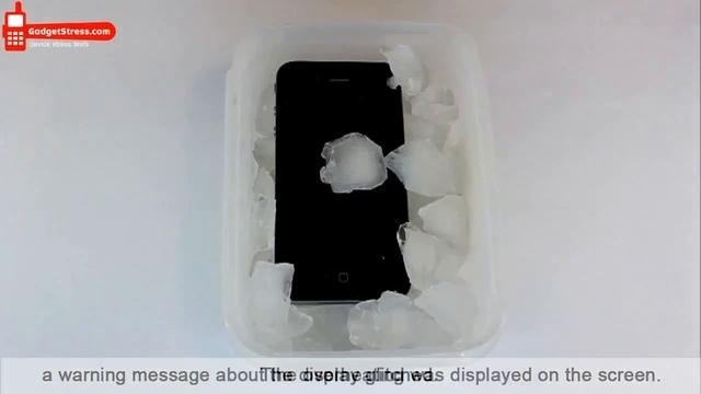 Apple iPhone 4. Stress test of the mobile phone