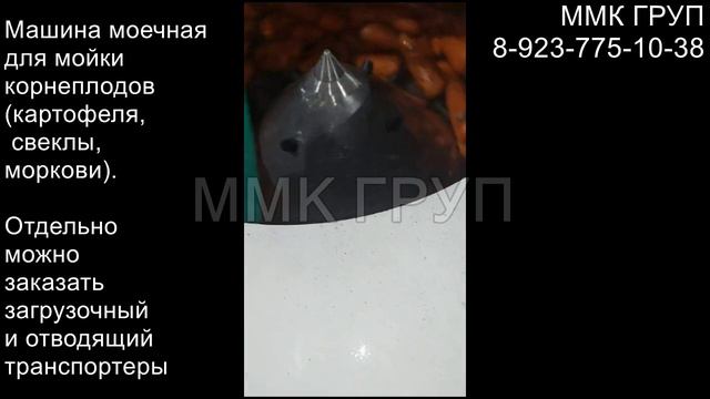 Машина для мойки корнеплодов