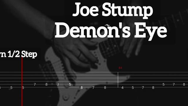 Joe Stump - Demon's Eye ( Tab Guitar )