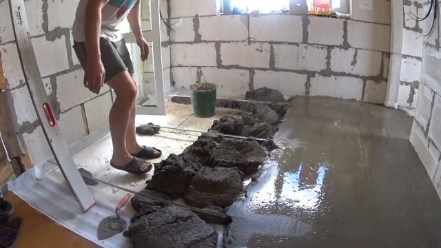 БЕТОННЫЙ ПОЛ ГОТОВ