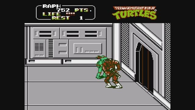Teenage Mutant Ninja Turtles: The Cowabunga Collection - TMNT The Arcade Game (NES) Part 2