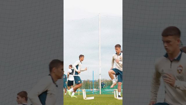 ЦСКА ГОТОВИТСЯ К МАТЧУ С ЗЕНИТОМ