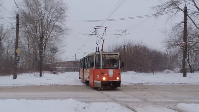 Трамвай 71-605А (КТМ-5) №384, г. Пермь