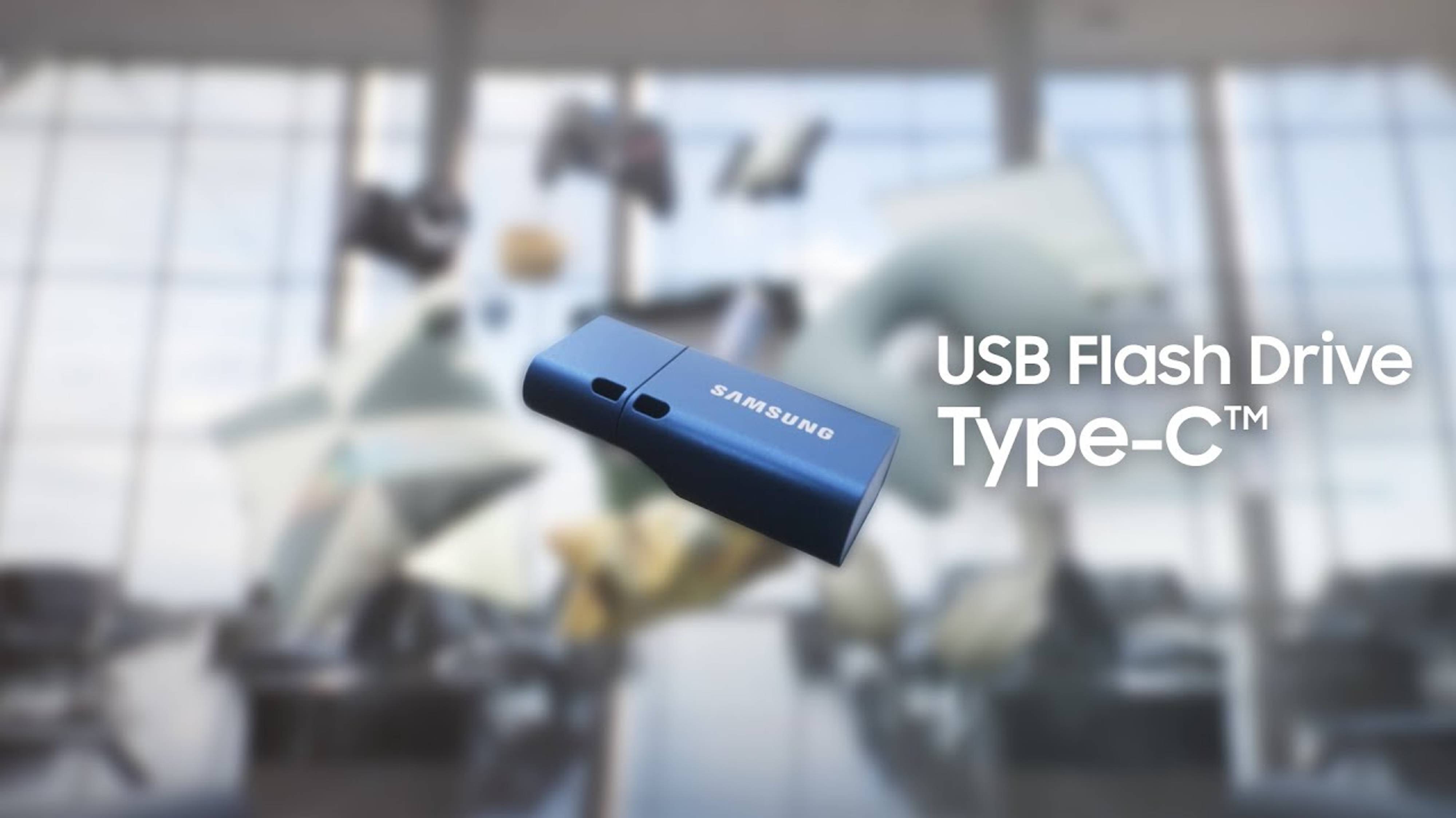 USB-флеш-накопитель Samsung Type-C™ USB-C для хранения данных в дороге