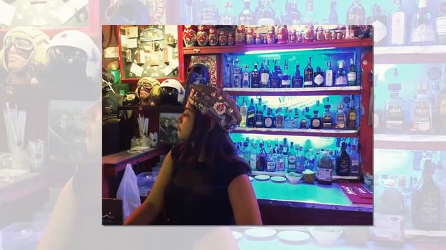 Русский бар в Картахене, Колумбия (Russian bar in Cartagena, Colombia)