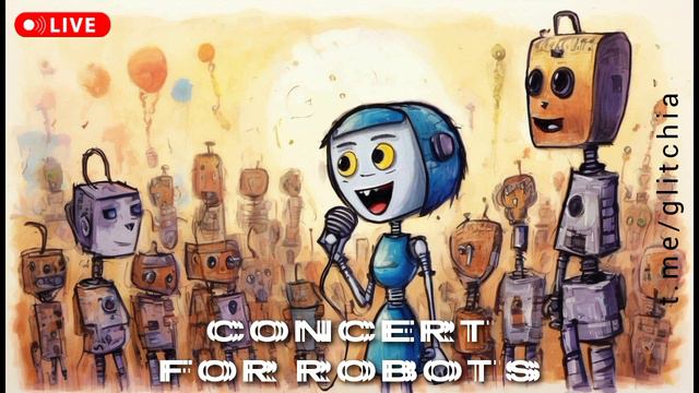 Планета ГЛИЧИЯ - музыкальный концерт для роботов - PLANET GLITCHIA - CONCERT FOR ROBOTS