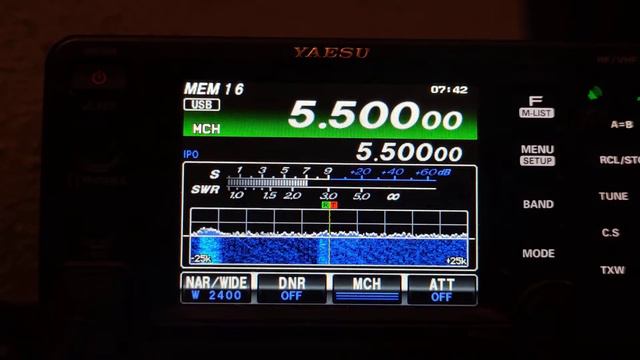 5500 кгц. Гимн России