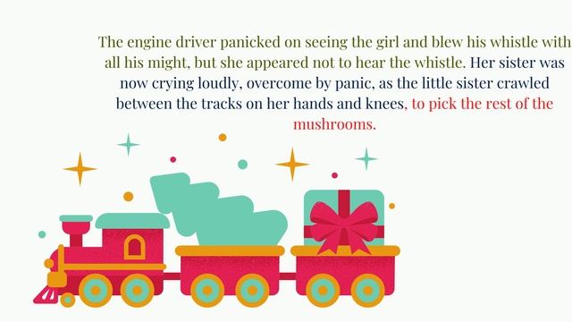 THE LITTLE GIRL AND THE MUSHROOMS KIDS STORY IN ENGLISH