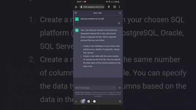 Convert CSV To SQL: Online tool and ChatGPT #software #tools #sql #csv