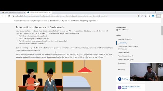 Salesforce Reports, Dashboards & Report Type - Admin Superset Badge