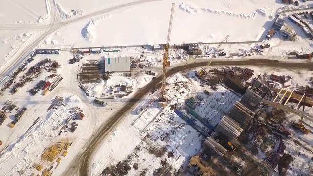 Стройка на Притомском Кемерово