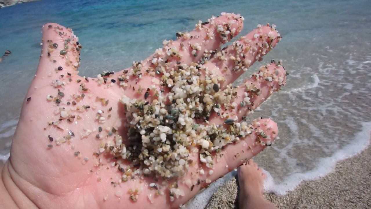 Действительно чистая вода Агия Пилагия (Agia Pelagia Beach), Крит, Греция